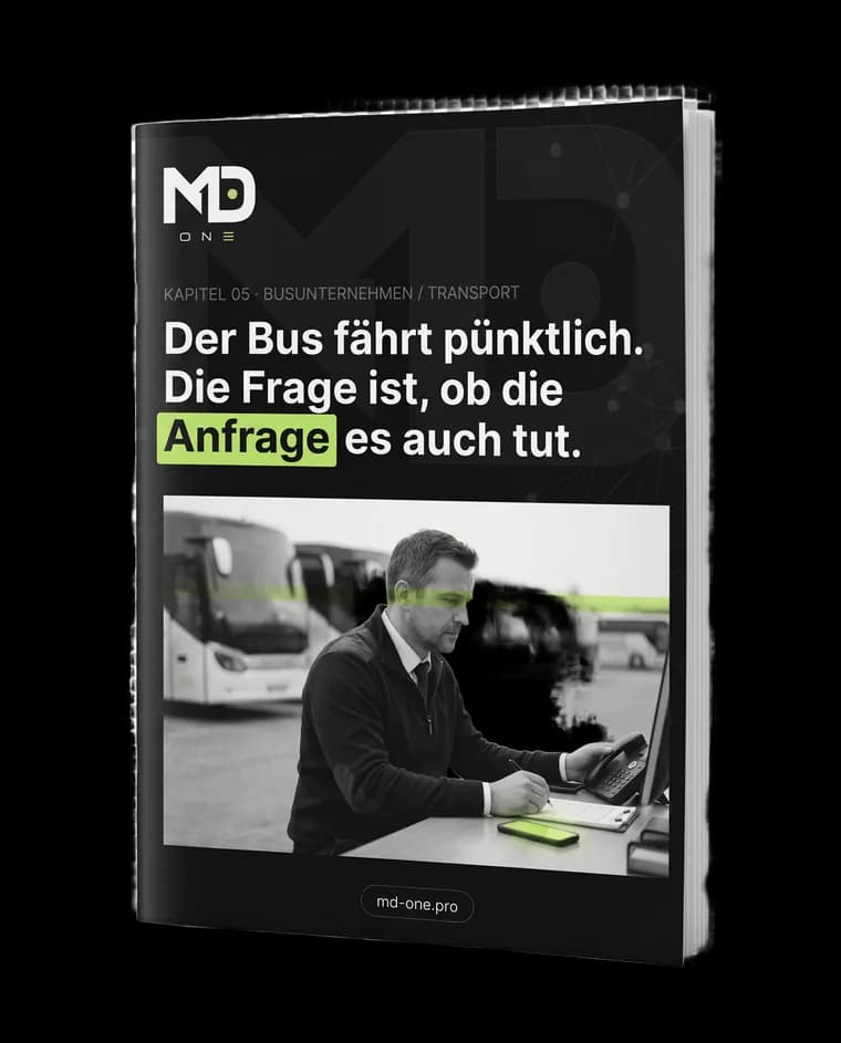 3D-Mockup Branchen-Playbook Busunternehmen & Transport