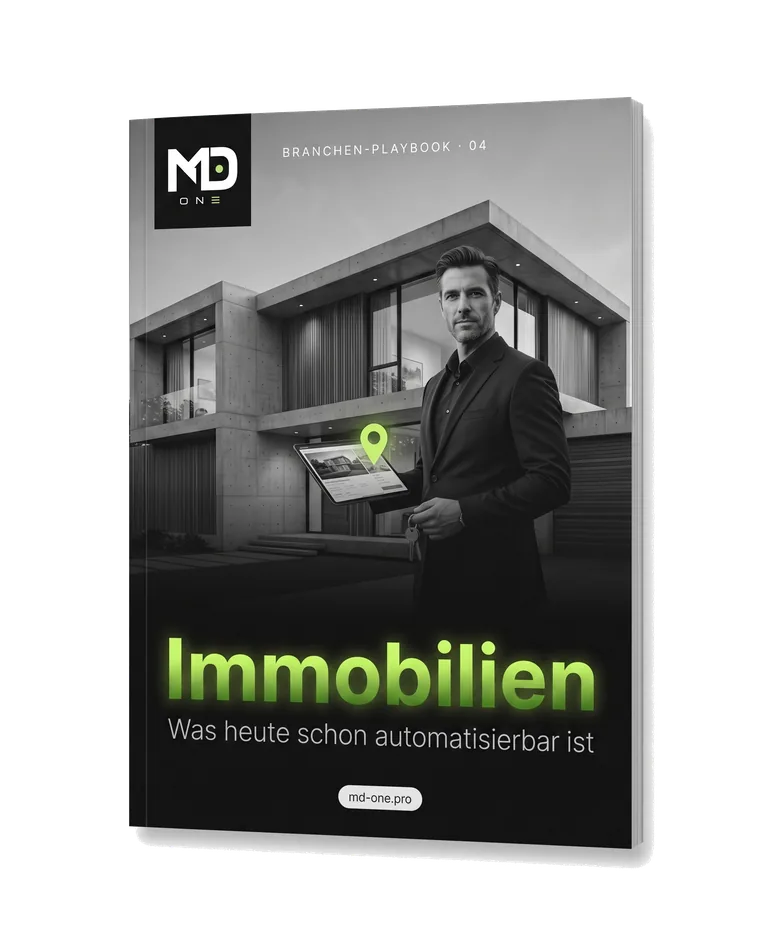 3D-Mockup Branchen-Playbook Immobilien